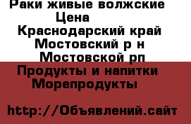 Раки живые волжские › Цена ­ 900 - Краснодарский край, Мостовский р-н, Мостовской рп Продукты и напитки » Морепродукты   